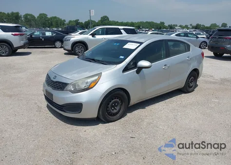 2014 Kia Rio Lx из США, поврежденный, VIN KNADM4A38E6419639